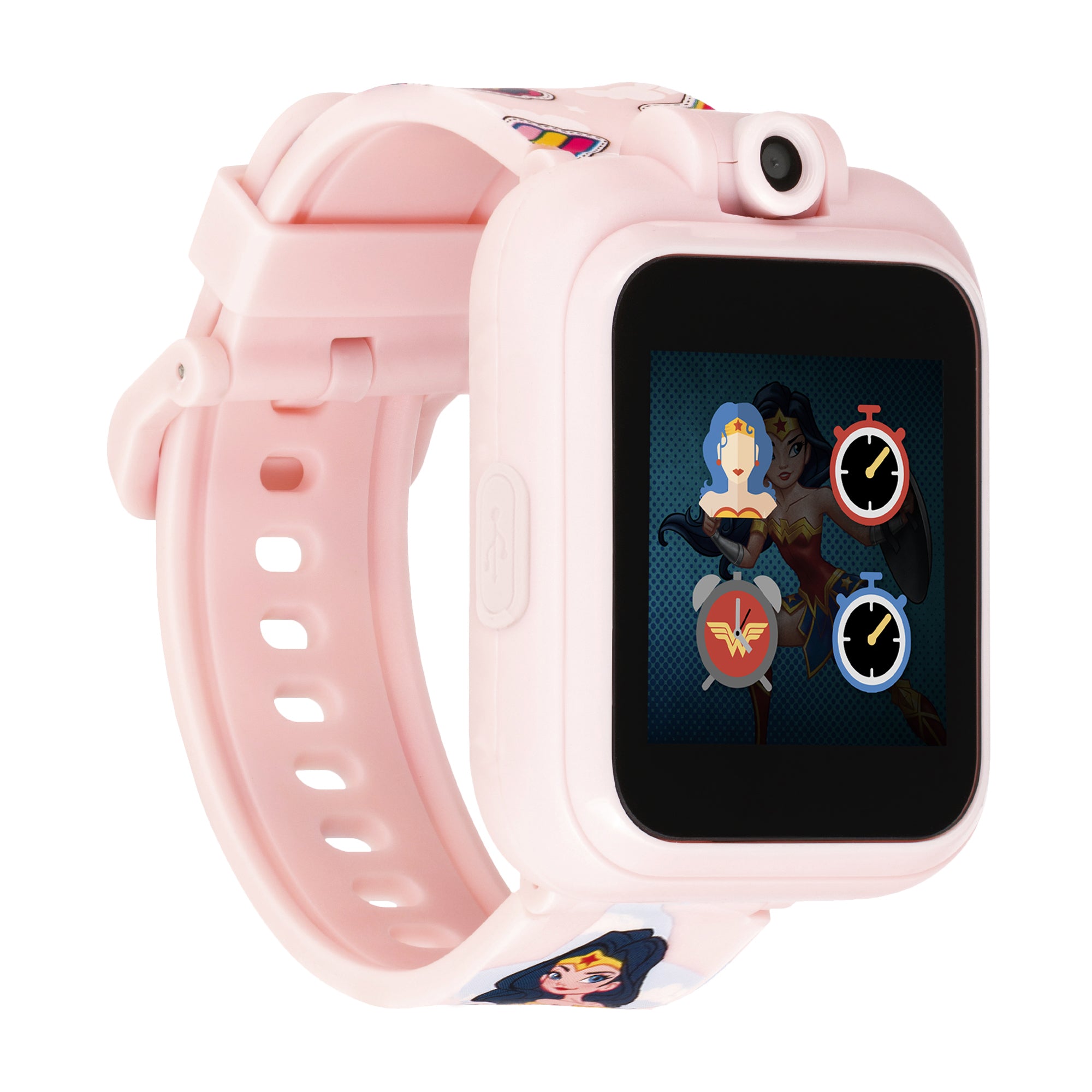 Wonder Woman Smartwatch for Kids by PlayZoom: Blush affordable smart watch