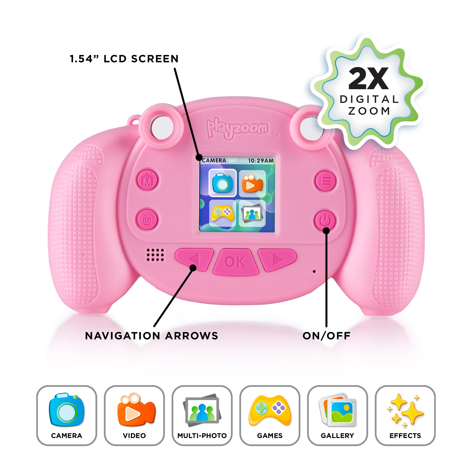 PlayZoom Snapcam, Pink affordable snapcam