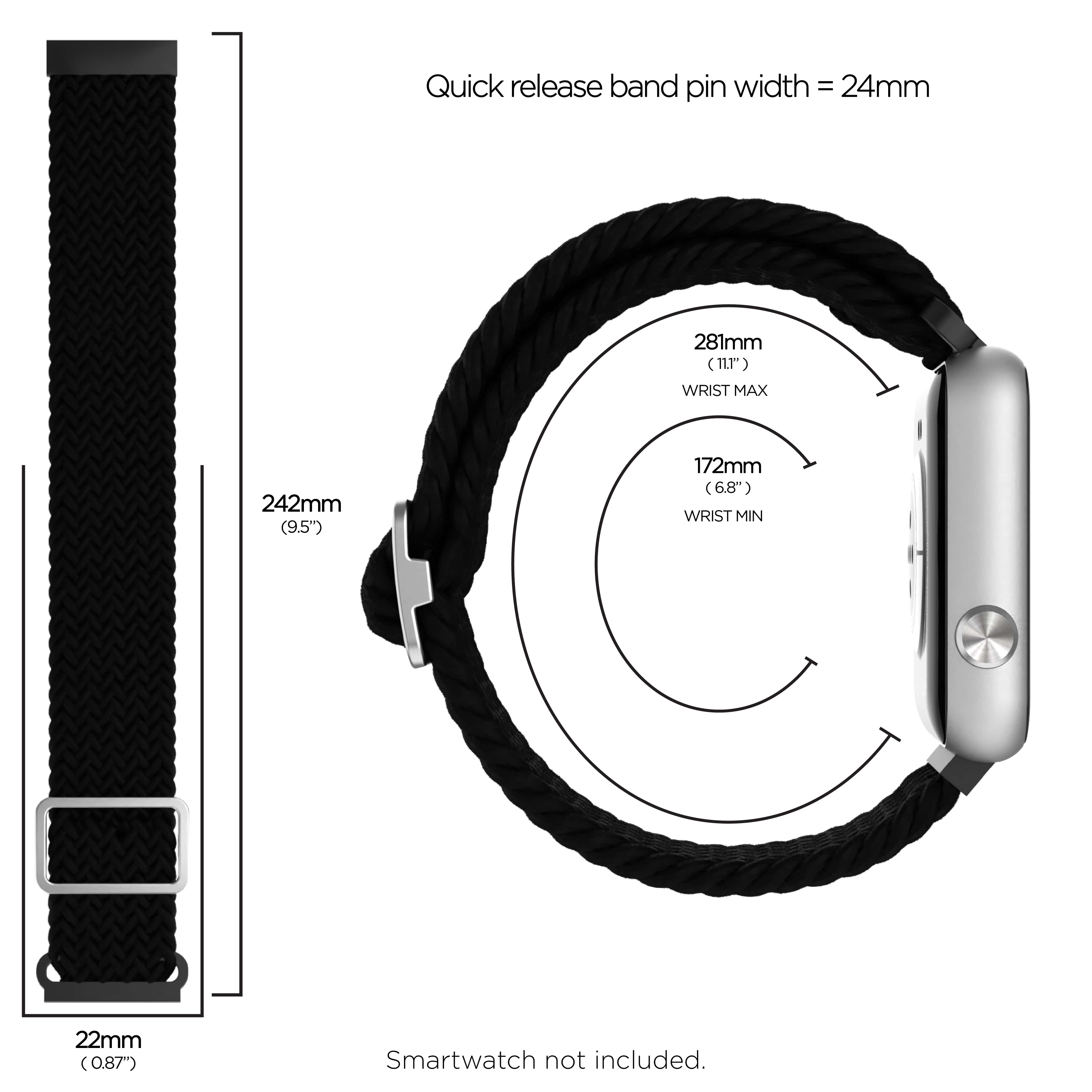 iTouch Air 4 | Jillian Michaels Edition Extra Band: Black/Silver