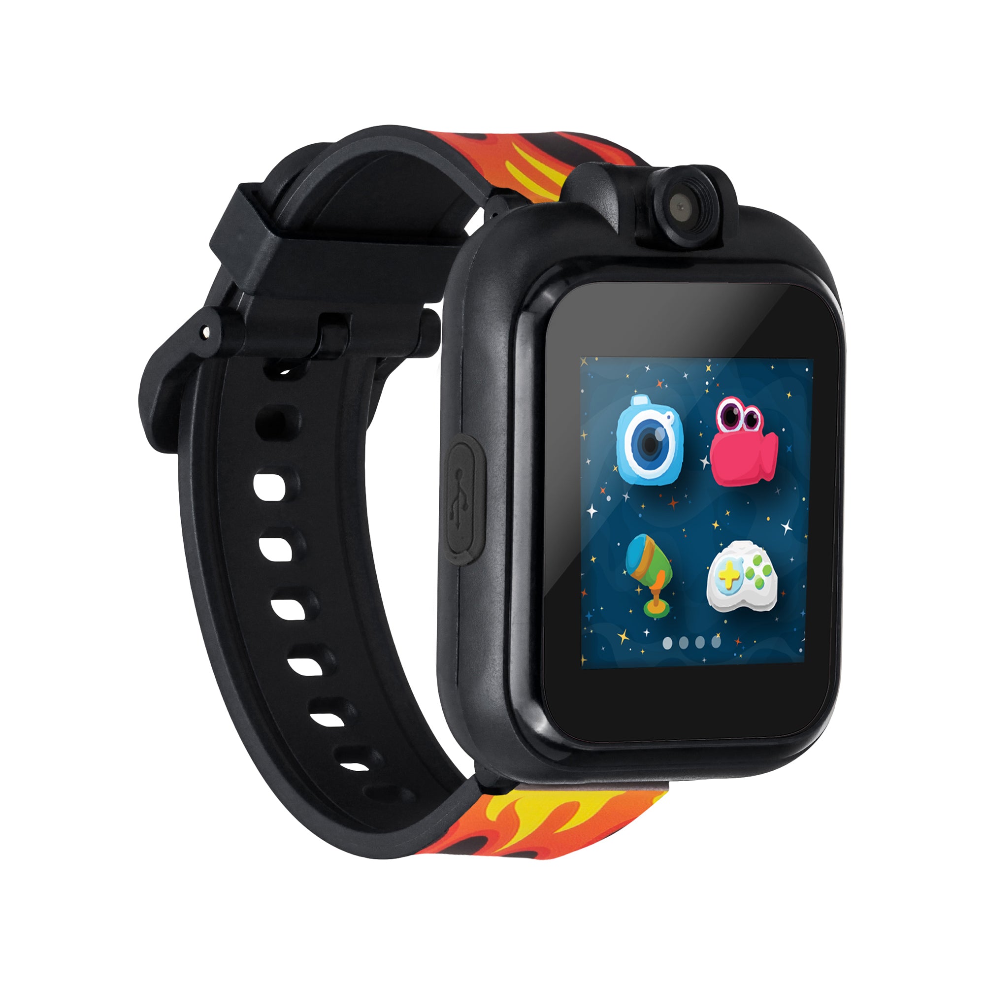 PlayZoom Smartwatch for Kids: Flame Print affordable smart watch