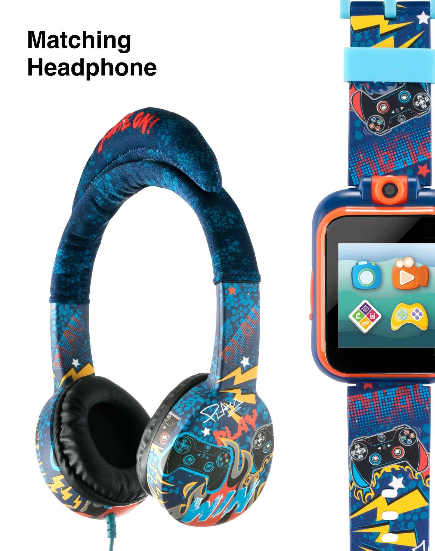 PlayZoom 2 Kids Smartwatch with Headphones: Gamer affordable smart watch with headphones