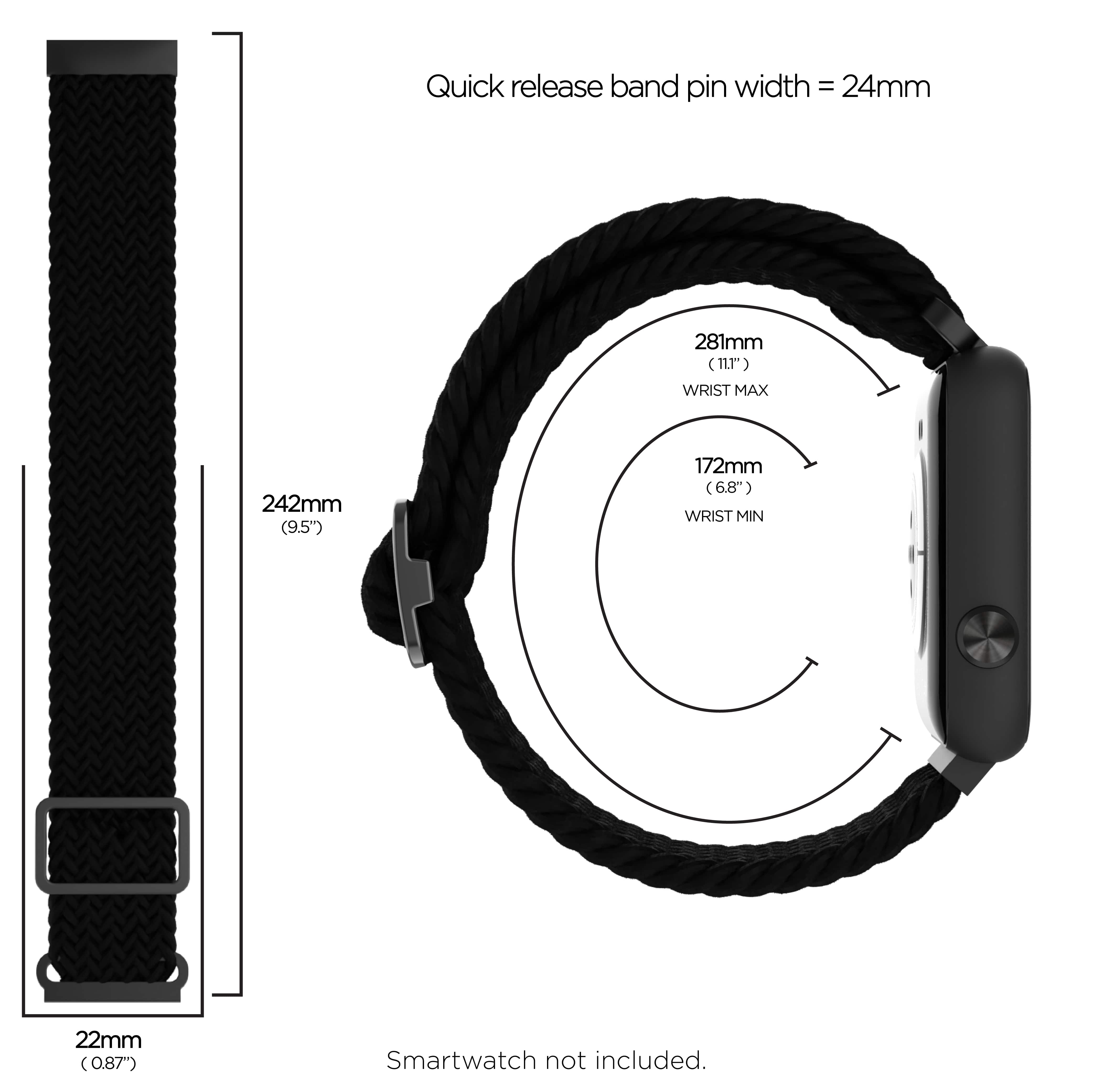 iTouch Air 4 | Jillian Michaels Edition Extra Band: Black